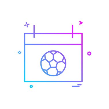 Takvim simge vektör tasarımı