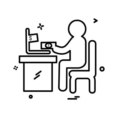 İş simge tasarlamak vektör