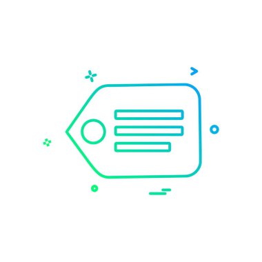 Satılık etiket simge tasarlamak vektör