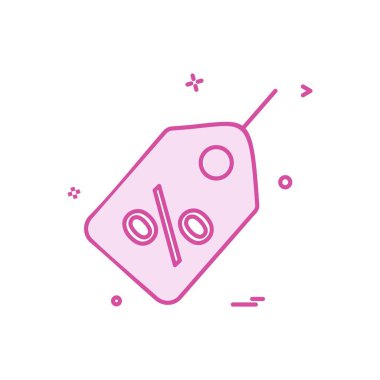 Etiketle satılması simge tasarlamak vektör