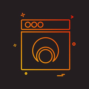 Web düzen simge tasarlamak vektör