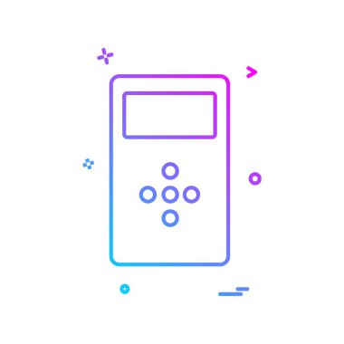 Bilgisayar simgesi tasarım vektörü