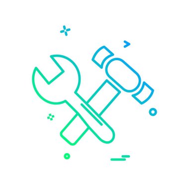 Araçları simge tasarlamak vektör