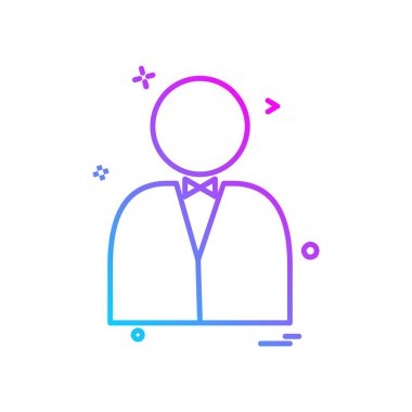 Avatar simge tasarlamak vektör