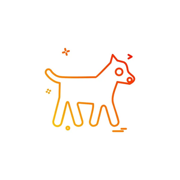 Animals Icon Design Vector — Stock Vector