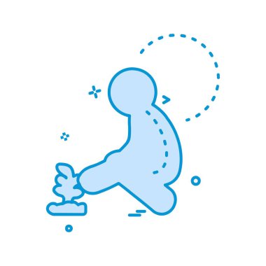 Simge tasarlamak vektör dikim