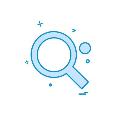 Arama simge tasarlamak vektör