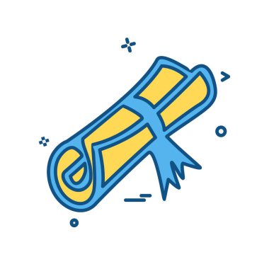 Derece simge tasarım vektörü