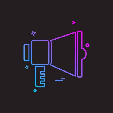 Birim simge tasarlamak vektör