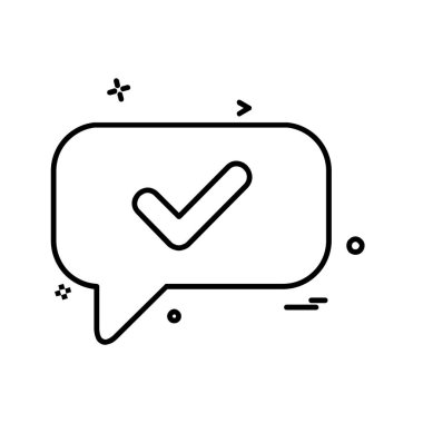 İleti simge tasarlamak vektör