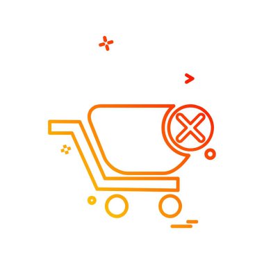 Alışveriş simge tasarlamak vektör 