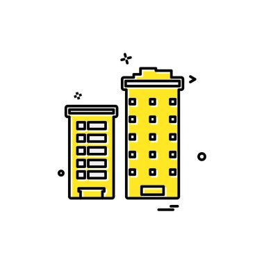 Simge tasarım vektörü oluşturuluyor 