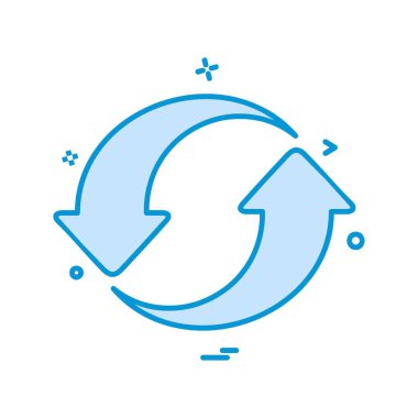 Ok simgesi tasarım vektörü