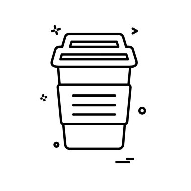 İçki simgesi tasarım, renkli vektör çizim 