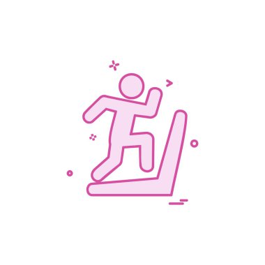 Çalışan simgesi tasarım, vektör çizim