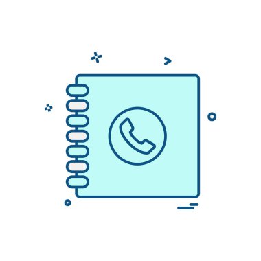 defter simge tasarlamak vektör