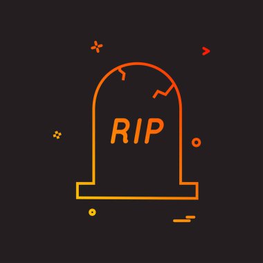 Cadılar Bayramı simgesi tasarım vektörü