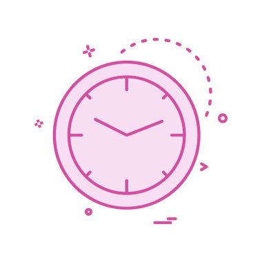 kilit düz simge vektör çizim 