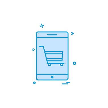 Akıllı telefon simge tasarlamak vektör 