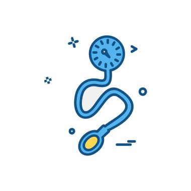 Tıbbi simge tasarım, renkli vektör çizim