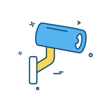 Kamera simgesi tasarım vektörü