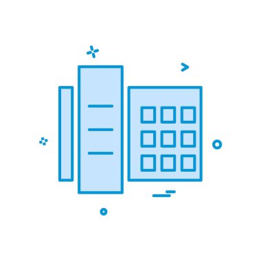 Telefon simgesi tasarım vektörü