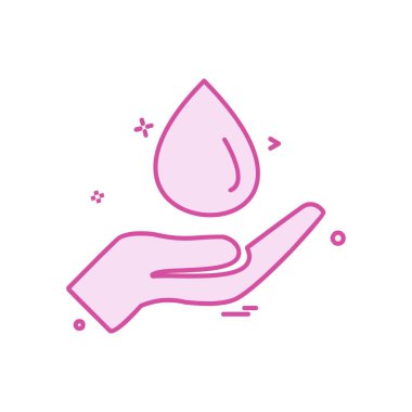 Tıbbi simge tasarım, renkli vektör çizim