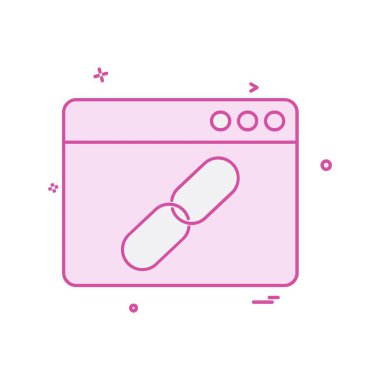 Web yerleşim simgesi tasarım vektörü