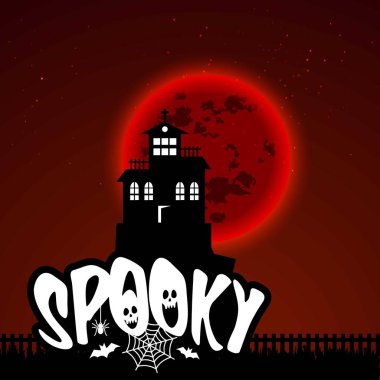 Cadılar Bayramı arka plan tasarlamak vektör 