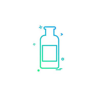 Tıbbi simge tasarım, renkli vektör çizim