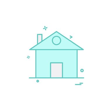 Emlak simge tasarlamak vektör