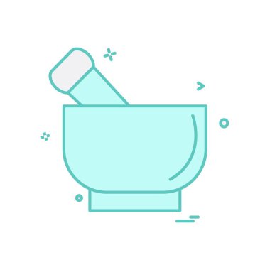 Bowl simge tasarım vektörü