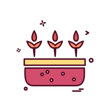 Ekoloji simge deisgn vektör