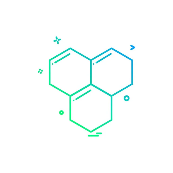 Miel Icono Diseño Vector — Archivo Imágenes Vectoriales