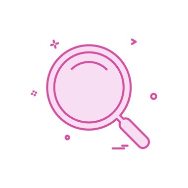 Arama simge tasarlamak vektör