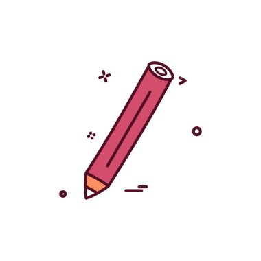 kalem kalem simge vektör tasarımı