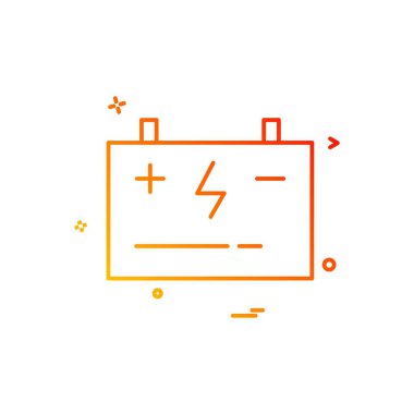 Araba atölyesi simge tasarım vektörü 