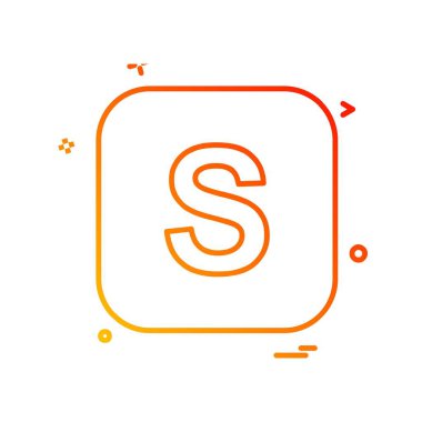 Alfabe simge tasarlamak vektör