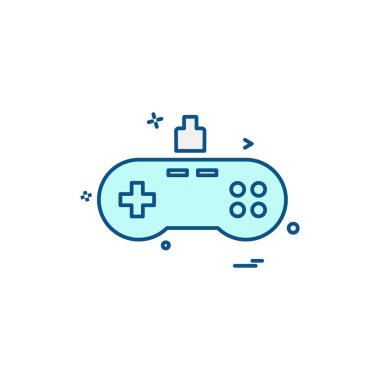 Sporrts ve Oyunlar simge tasarlamak vektör