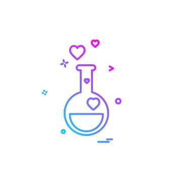 Sevgililer günü simge tasarlamak vektör