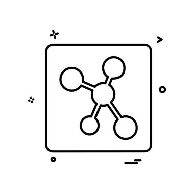 Simge tasarım vektörünü paylaş