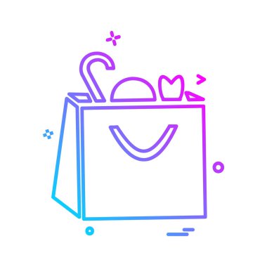 Bezler simge tasarlamak vektör 