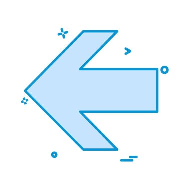 Ok simgesi tasarım vektörü