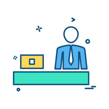 İş simge tasarlamak vektör