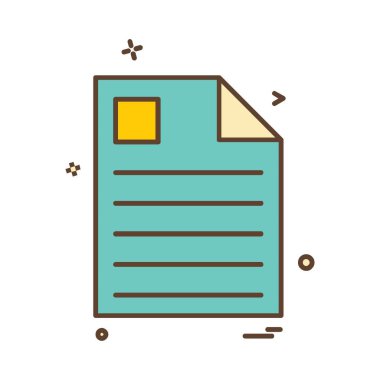 Tıbbi simge tasarım, renkli vektör çizim