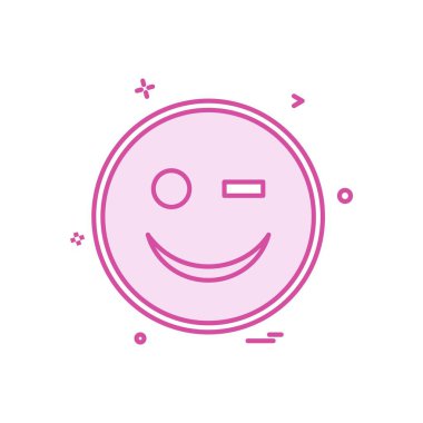 Gülen simge tasarlamak vektör