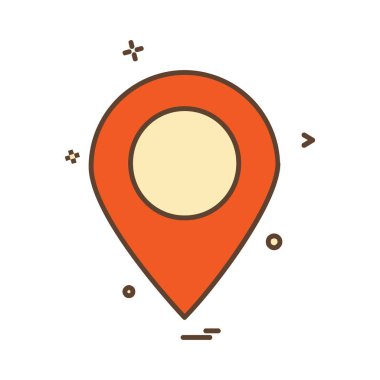 Seyahat simgesi tasarım vektörü 