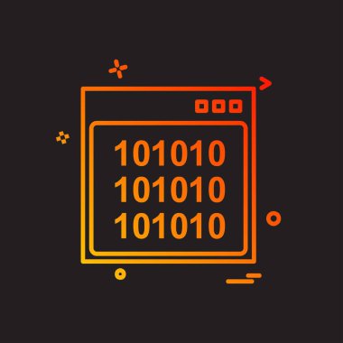 Web yerleşim simgesi tasarım vektörü