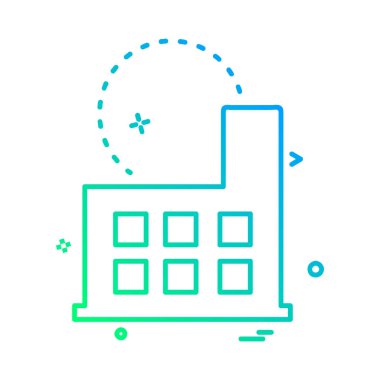 Emlak simge tasarlamak vektör