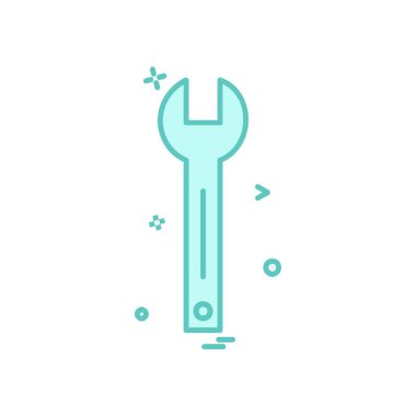 Donanım araçları simge tasarım vektörü